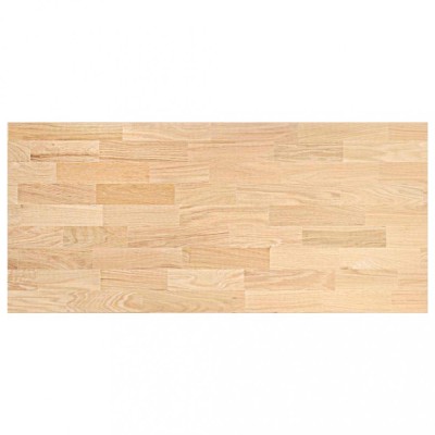 Blat de bucatarie Lemn masiv de stejar dreptunghiular foto