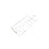 Tavă gheață pentru frigider WHIRLPOOL BEKO 5739860100 C00879352 Original