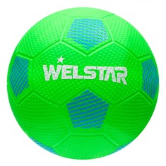 Minge Plajă Welstar, Model Fotbal, Culoare Verde, Diametru 18cm, Plastic