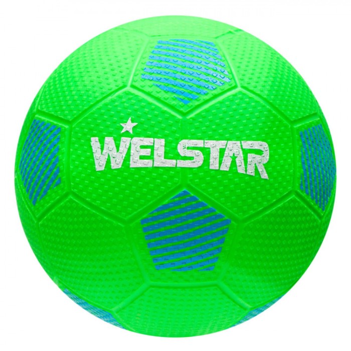 Minge Plajă Welstar, Model Fotbal, Culoare Verde, Diametru 18cm, Plastic