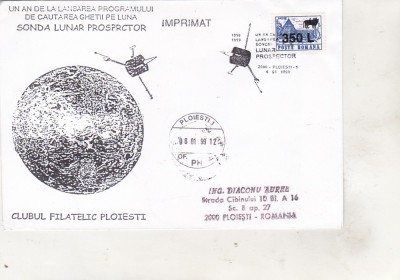 bnk fil Plic ocazional 1 an Sonda Lunar Prospector - Ploiesti 1999 foto