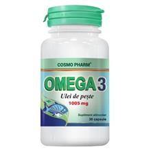 Omega 3 Ulei Peste 1005mg Cosmo Pharm 30cps Cod: csph00351 foto