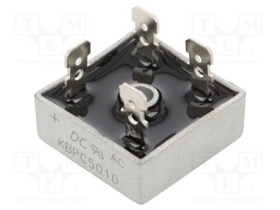 Punte redresoare monofazată DC COMPONENTS MB-25 1kV 50A foto