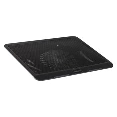 STAND SPACER notebook 15.6&amp;quot;, sita metal, fan 14cm cu led albastru, black, &amp;quot;SP-NC19&amp;quot;/45504838 (timbru verde 0.8 lei) foto