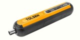 Surubelnita electrica acumulator 4V, 5Nm, 21 biti, Tolsen. Set biti Cr-V, USB-C
