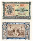 Grecia 10 Drahme 1940 P-314 UNC