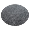 Covor modern de spalat ILDO 71181070 cerc antracit gri, cerc 80 cm