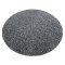 Covor modern de spalat ILDO 71181070 cerc antracit gri, cerc 80 cm