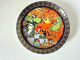 Farfurie decorativă Rosenthal Studio-Linie Aladin VII &ndash; Bj&oslash;rn Wiinblad, 16 cm