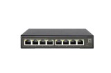 Switch PoE Gigabit Smart LevelOne GES-2108P, 8 Porturi, Buget PoE 112.8W, Managed L2