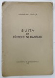 SUITA DE CANTECE SI DANSURI de SIGISMUND TODUTA , PARTITURA , 1969