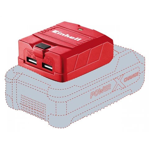 Adaptor USB 2 porturi pentru acumulator Einhell Pxc