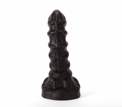 Dop Anal Monster Plug 3 S, Negru, 21 cm foto