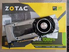 Vand placa video Zotac nVidia GTX 1080Ti FE foto