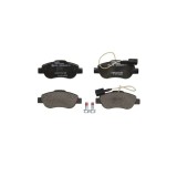 Placute frana fata Delphi, Fiat 500 C, 2009-, Ford Ka, 2008-2016 Motor 1.2, 1.3 Tdci,