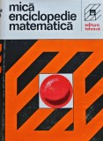 Mica enciclopedie matematica ($K91)