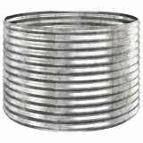 Cumpara ieftin Jardiniera, argintiu, 100x100x68 cm, otel galvanizat