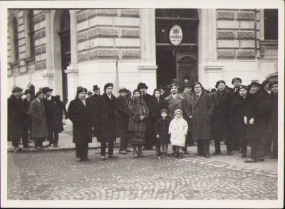 HST P255 Poză veterani război rom&amp;acirc;ni la Liceul Gojdu Oradea anii 1930 foto