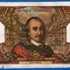 (17) BANCNOTA FRANTA - 100 FRANCS 1969 (05.06.1969), PORTRET PIERRE CORNEILLE