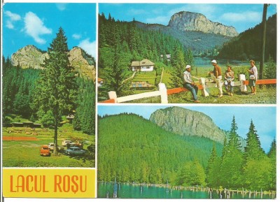 carte postala-LACUL ROSU foto