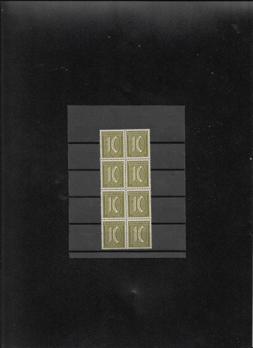 8 timbre Deutche Reich