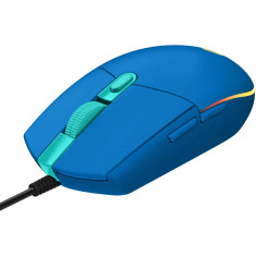 Mouse gaming Logitech G102 Lightsync, Albastru