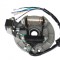 Stator 80-125cc (5 fire, 2 bobine, cu platou si senzor scanteie)