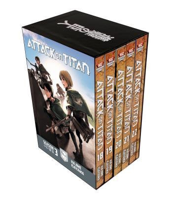 Attack on Titan Season 3 Part 2 Manga Box Set foto