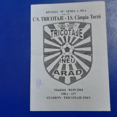 program Tricotaje Ineu - Ind. S.C. Turzii