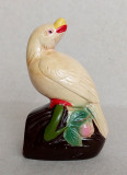 Papagal - ascutitoare chinezeasca din ceramica, perioada comunista anii 70