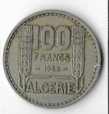 Moneda 100 francs 1952 - Algeria