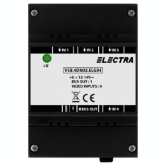Doza selectie video, 4 intrari video SMART - ELECTRA VSB.4DN02.ELG04