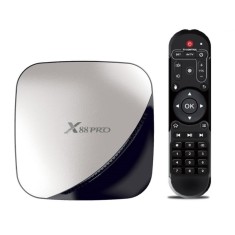 Resigilat Smart TV Box Mini PC Techstar&reg; X88 PRO, Android 9, 4GB + 32GB ROM, 4K HDR ,WiFi 5GHz, SPDIF, AV, RK3318