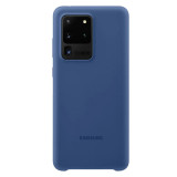 Cumpara ieftin Husa Cover Silicon Samsung pentru Samsung Galaxy S20 Ultra Albastru