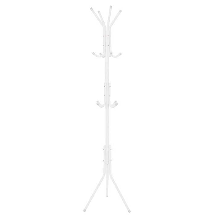 Cuier tip pom metalic Sersimo, 12 agatatoare, 177cm, alb Household NewTrend