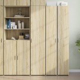VidaXL Dulap &icirc;nalt, stejar sonoma, 40x42,5x185 cm, lemn prelucrat
