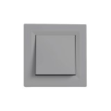 Cumpara ieftin &Icirc;ntrerupător transversal Nova 10A 250V 107 cu cadru gri