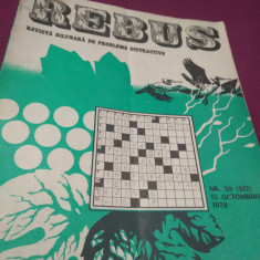 REVISTA REBUS NR.20/ 15 OCTOMBRIE 1978