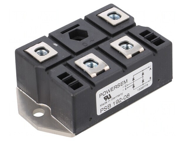 Punte Redresoare Monofazată 800V 174A 2.8kA PSB 192/08
