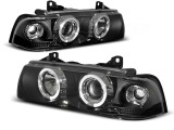 Set de faruri tuning cu ochi de &icirc;nger halogen potrivit pentru BMW 3 E36 12.1990-08.1999 sedan/compact/combinate, stanga si dreapta Performance AutoTun