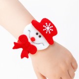 Decoratiune de Craciun &ndash; bratara / accesoriu pentru coc &ndash; om de zapada &ndash; 21 x 8 cm Best CarHome