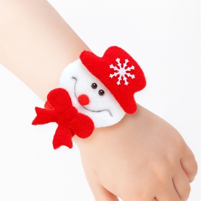 Decoratiune de Craciun &amp;ndash; bratara / accesoriu pentru coc &amp;ndash; om de zapada &amp;ndash; 21 x 8 cm Best CarHome foto