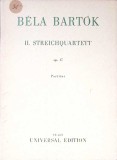 II. STREICHQUARTETT OP.17 (PARTITURA MUZICALA)-BELA BARTOK-349694