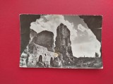 CARTE POSTALA - RPR - TARGUL NEAMT - RUINELE CETATII ( indoita )
