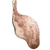 Tocător Texas cu m&acirc;ner din lemn de măslin 65 cm