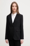 Sisley sacou culoarea negru, un singur rand de nasturi, uni, 2KVXLW025