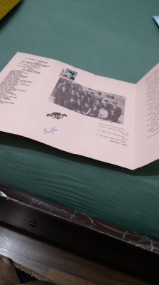 INVITATIE AMINTIRE ABSOLVENT LICEUL AGROINDUSTRIAL ILIA CLASA XII B PROMOTIA 1990 -1991 foto