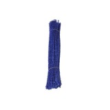 Sarma plusata pentru activitati craft,albastru cu slicpici,25 bucati set