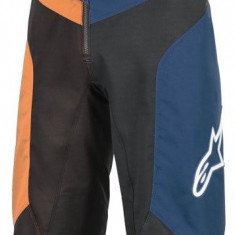 Pantaloni Ciclism Alpinestars Vector Negru / Portocaliu Marimea 22 1740818110422