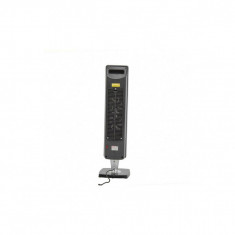 Aeroterma termosuflanta electrica Hecht 3610 cu display led si telecomanda putere 2000 w debit 80 mc h